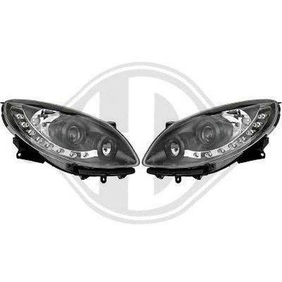 Scheinwerfer Set Hauptscheinwerfersatz LED Dragon Lights