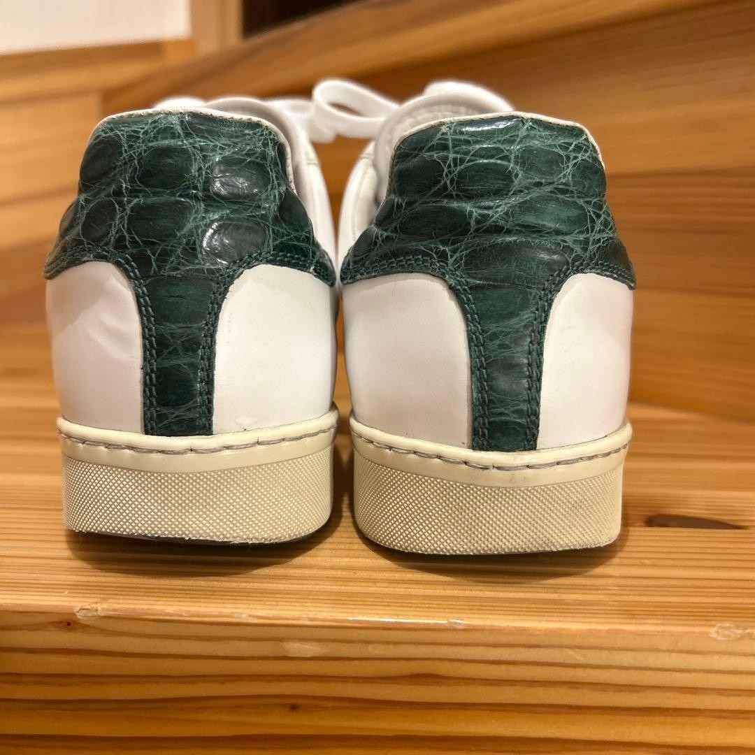 Auth Gucci Leather Sherry Line White Low cut Sneakers EU36.5 US6.5 UK3.5 Women thumbnail 8