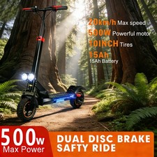 Dual-Shock E-Bike for Adults: 40-Mile Range, 20mph Conquer Urban Terrain