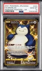2021 POKEMON JAPANESE SWORD & SHIELD PEERLESS FIGHTERS FULL ART/SNORLAX PSA 10