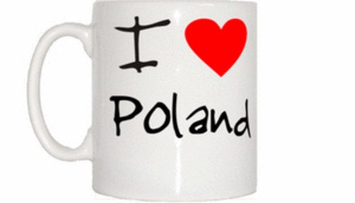 I Love Heart Poland Mug