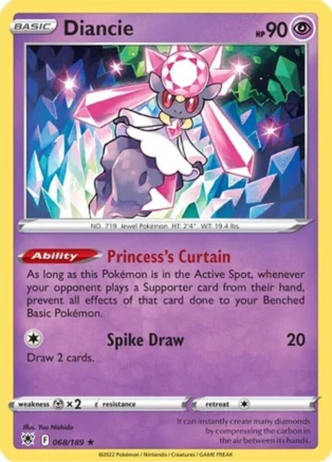PSA10＊ディアンシー ポケキュン ② Diancie pokekyun PSA10＊ディアン
