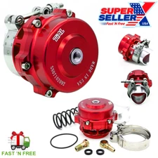 BV50 Style Blow off Valve BOV 50mm V-Band RED Fits Tial Springs -FAST USA SHIP