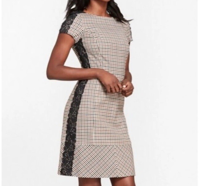 brooks brothers red fleece plaid dress Brooks Brothers Red Fleece Plaid Dress with Pockets Size 0 Sleeveless Midi