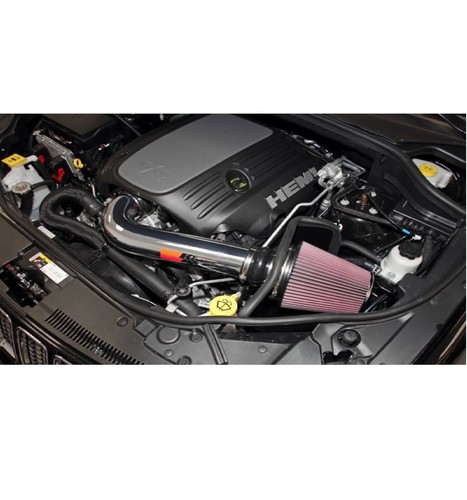 K&N 77-1563KP Performance Intake Kit w/ Filter for Durango/Grand Cherokee 5.7L - Picture 2 of 5