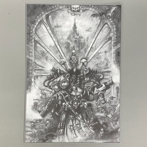 NECROMUNDA MARTEK HELM’AYR JOHN BLANCHE ART PICTURE POSTER WARHAMMER 40,000