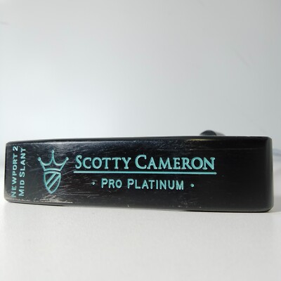 SCOTTY CAMERON PRO Platinum Newport 2 Mid Slant Putter RH -35