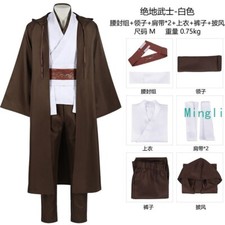 Star Wars Jedi Knight Cosplay Costumes Cloaks Anakin Skywalke Black Overcoat New