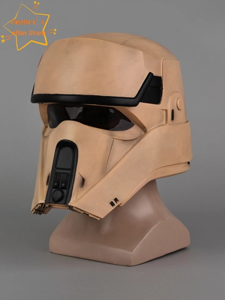 Star Wars: Rogue One Helmet Star Wars Helmet Mask Role Play Masquerade Cosplay - Image 3 of 4
