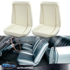 Pair Seat Front Bucket Seat Foam Bun Cushion Upper Lower Fit For 1966-1972 Gm