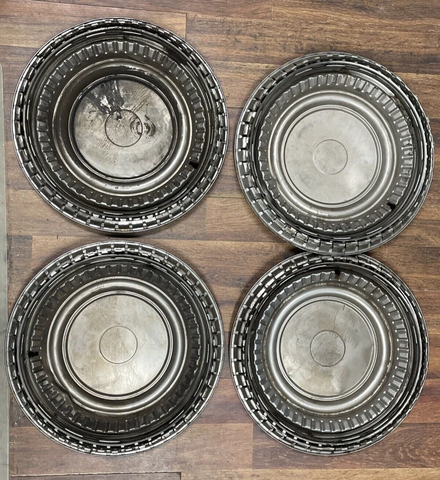 15" Chevy Chevrolet Pickup Suburban Van Hubcaps Wheel Covers Set of 4 - Image 4 of 4