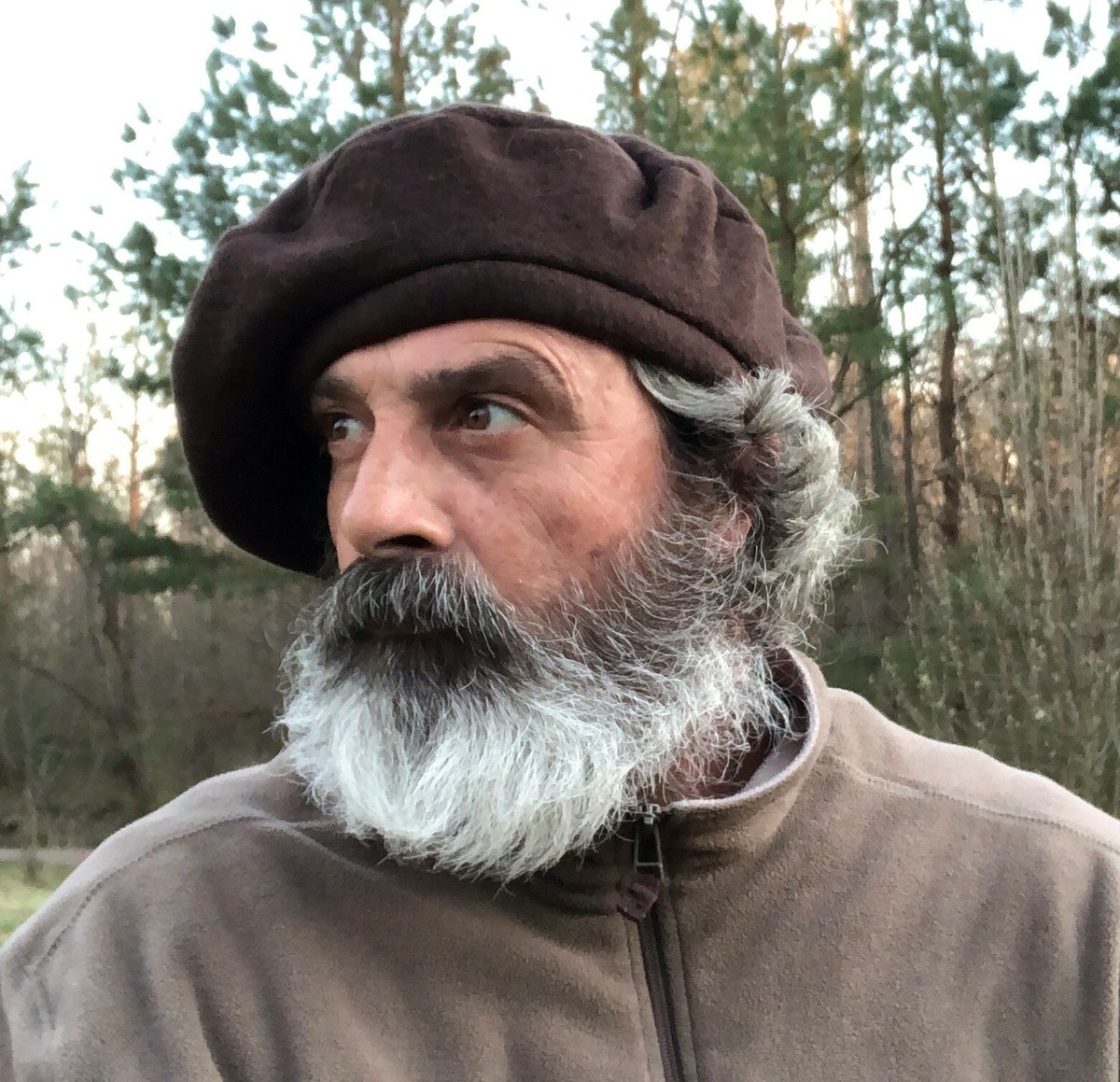 Dark Brown Wool XL Bonnet Scot Scottish Highlander Tam Hat Beret