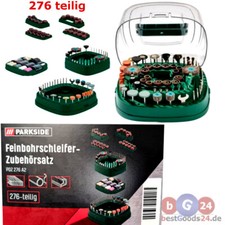 PARKSIDE Feinbohrschleifer Zubehörsatz 276 tlg.Bohren,Fräsen Schleifset Polierse