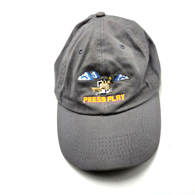 Press Play Homecoming 2020 Hat Cap Gray Adult Used Strapback G15 D