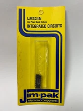 Integrated Circuits-Jim-Pak LM324N-Low Power Quad Op Amp! Electronic Components