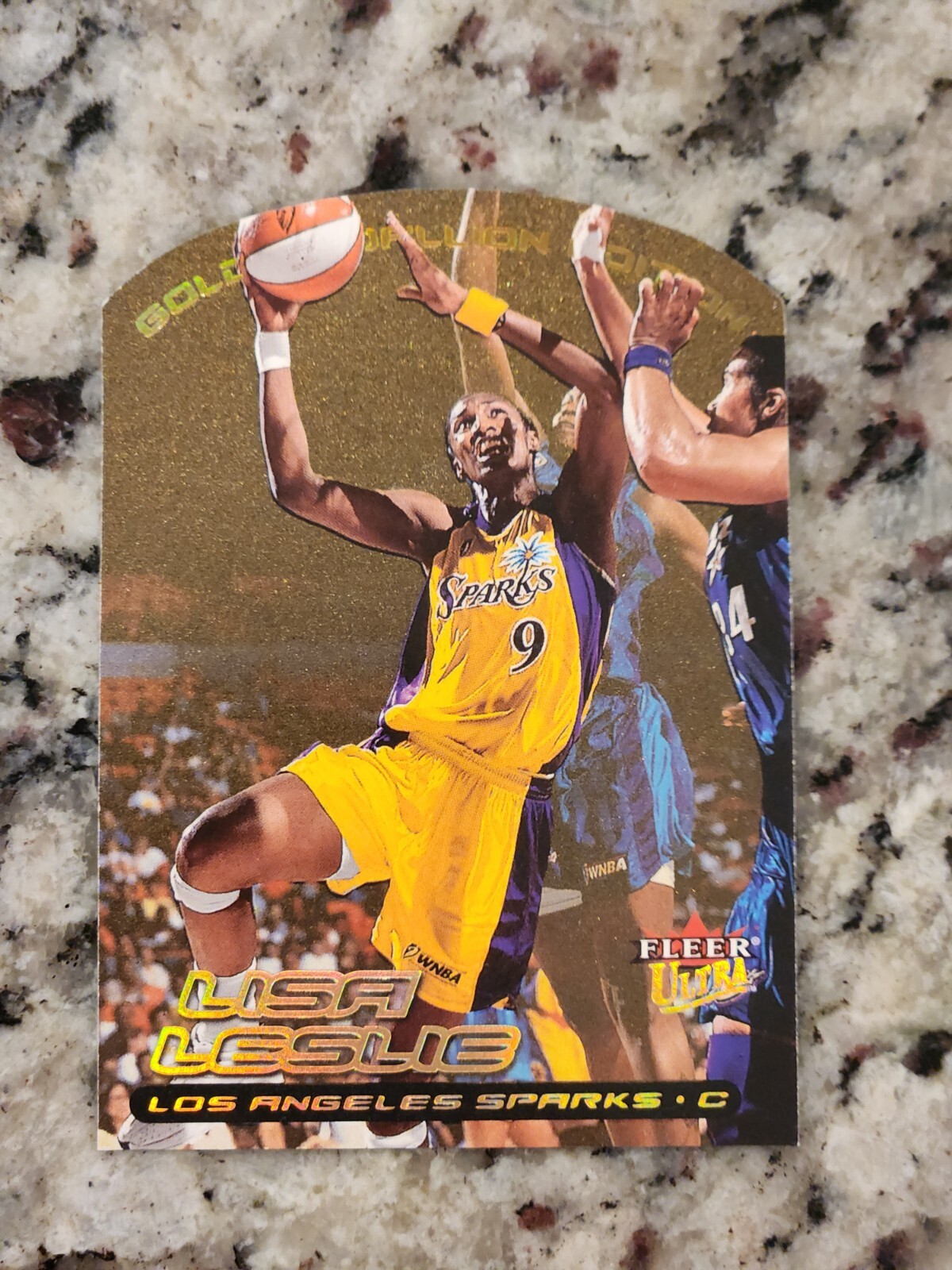 2000 Fleer Ultra WNBA Gold Medallion Edition Lisa Leslie #3G HOF