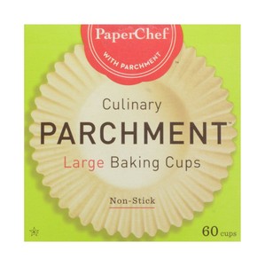 Paperchef parchment large baking cups - 60 ct (628689700600)
