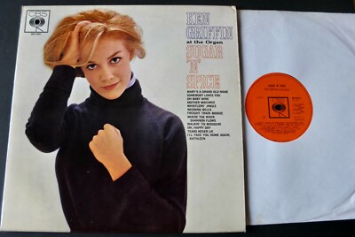 Ken Griffin Sugar 'n' Spice Orgel LP CBS Mono (1962) Ex England Easy Folk