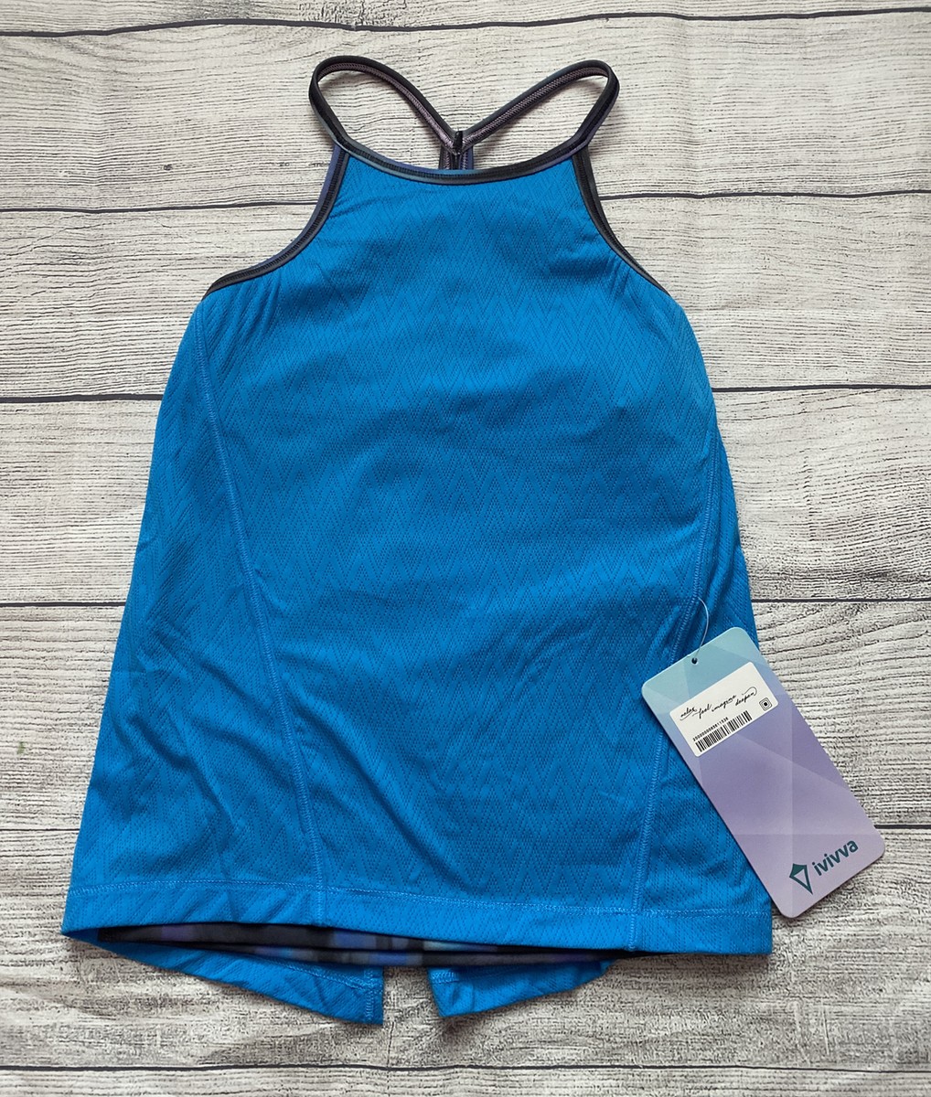 NWT Ivivva By Lululemon Twist And Tie Tank 7 KAYK/WISR | eBay