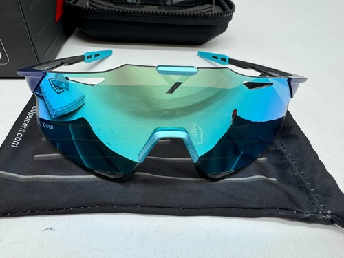 100% HYPERCRAFT SPORT PERFORMANCE FRAMELESS SUNGLASSES SCRATCH RESISTANT UV400 - Picture 3 of 13