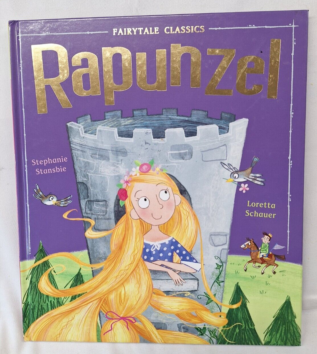 Rapunzel Hardback Book Kid Stephanie Stansbie Loretta Schauer ISBN 9781788810609