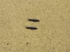 Lot Of 2 NOS Waltham 16s Model 99 Vanguard 4861 Tapered Hub Balance Staffs Parts