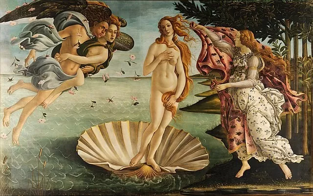 MADSAKI Birth of Venus II inspired by Sandro Botticelli ED 300