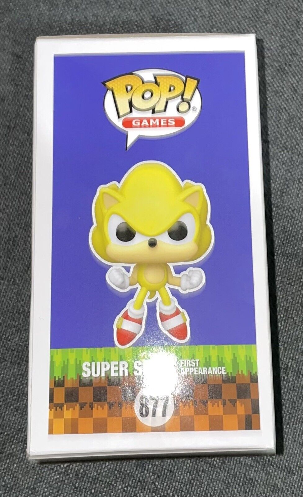 Funko Pop Sonic the Hedgehog Super Sonic primeira aparição