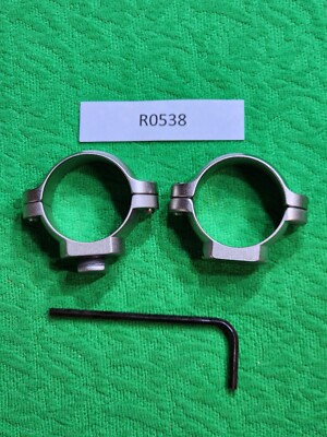 R0538 Leupold 45269 Low 1  Silver STD Scope Rings NOS