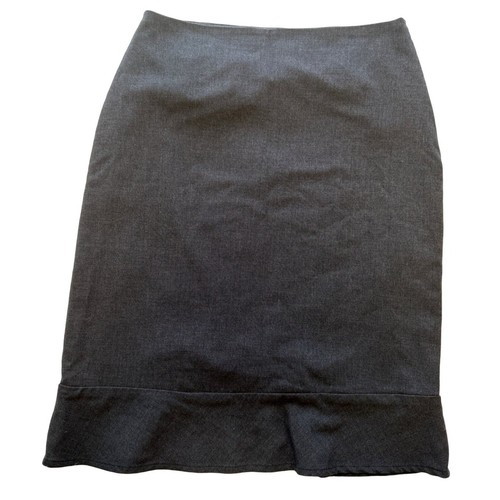Old Navy Women's Skirt Size S Black A-Line Style with Ruffled Hem Skirt - Picture 2 of 7