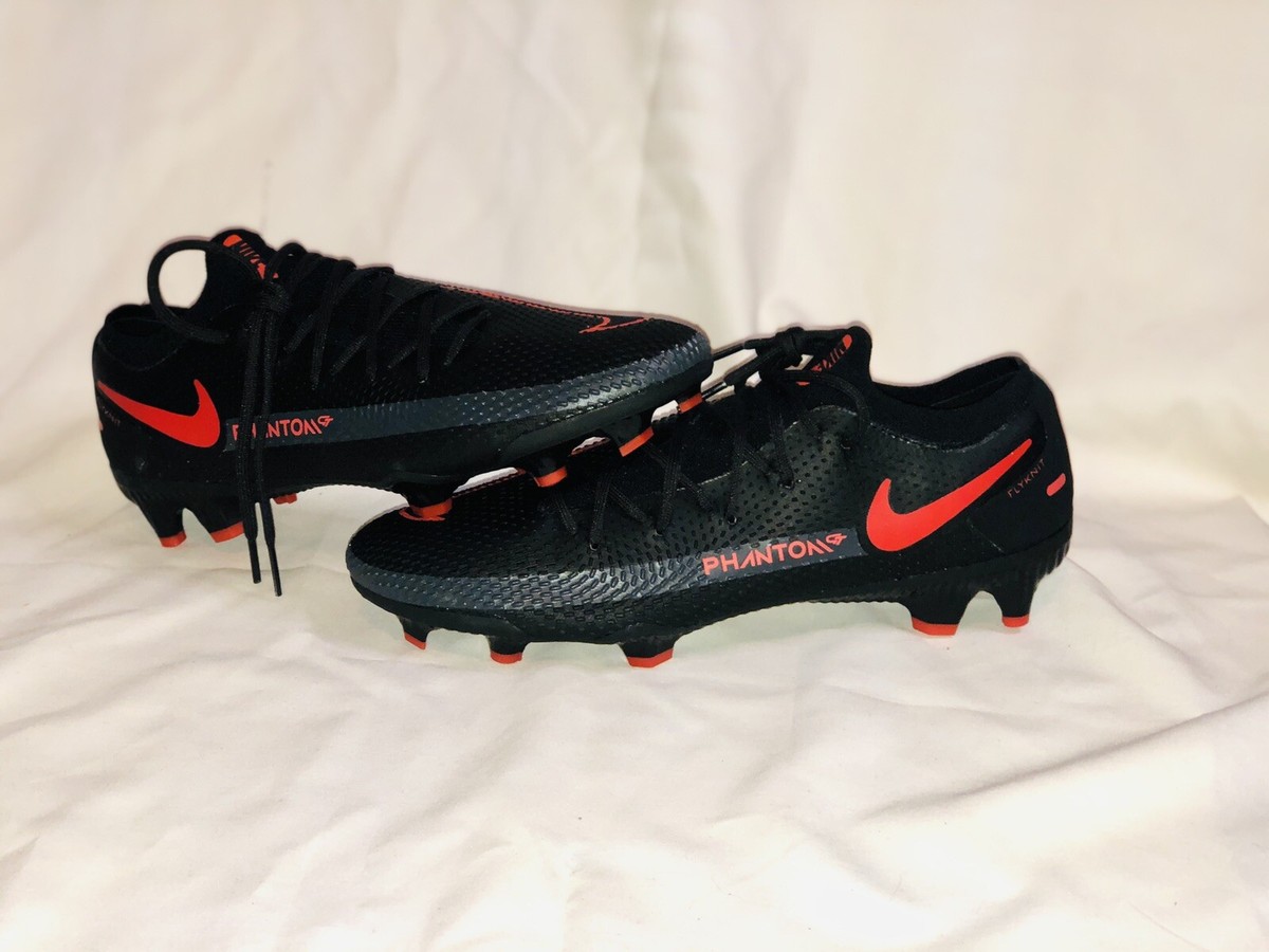 Nike Phantom GT Pro FG CK8451-060 Flyknit Soccer Cleats Men 8 Women 9.5 Black Nike Phantom GT Pro FG CK8451-060 Flyknit Soccer Cleats Men  main image 2