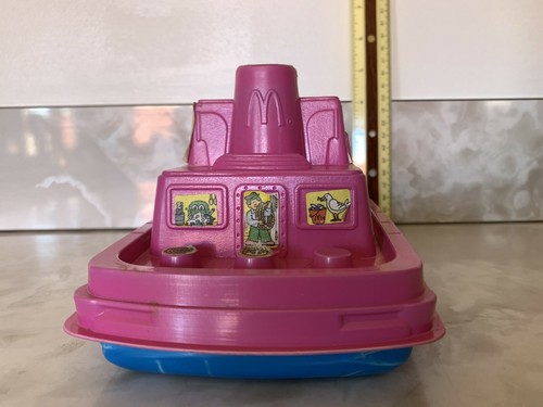 1983 McDonald's Boat Shaped Happy Meal Containers Toys Each Sold Separately - Picture 32 of 36
