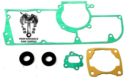 NEW JONSERED 70E, 70, 66E COMPLETE GASKET SET WITH SEALS, USA SHIP