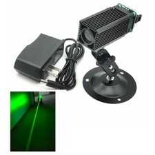 520nm 300mw-1000mw Green Fat Beam Laser Module DC12V +Power & adapter