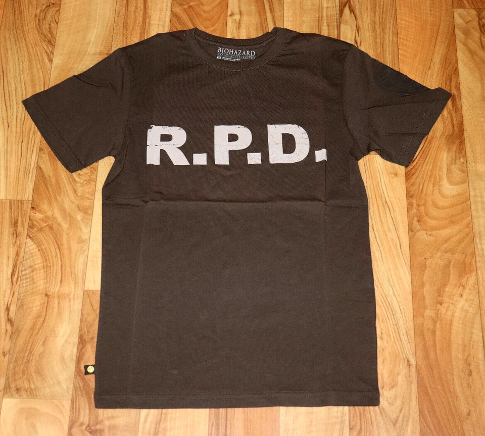 Resident Evil BIOHAZARD R.P.D. Официальная коллекция Capcom очень редкая футболка - Изображение 3 из 4