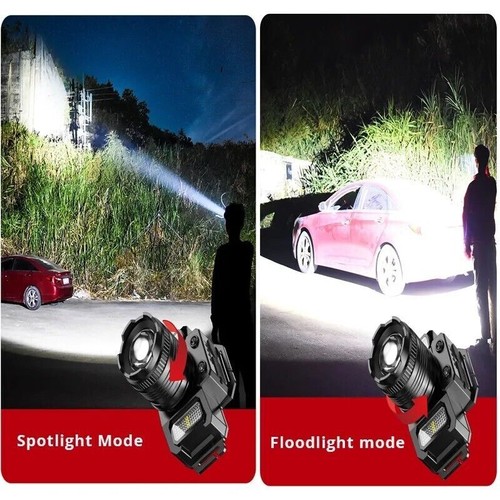 900000LM Faro LED Recargable Cabezal Antorcha Linterna - Imagen 5 de 10