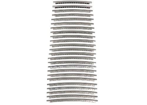 StewMac Fretwire Pretagliati E Pre-radiati – Set Largo/alto Raggio 12 Per Chitarra
