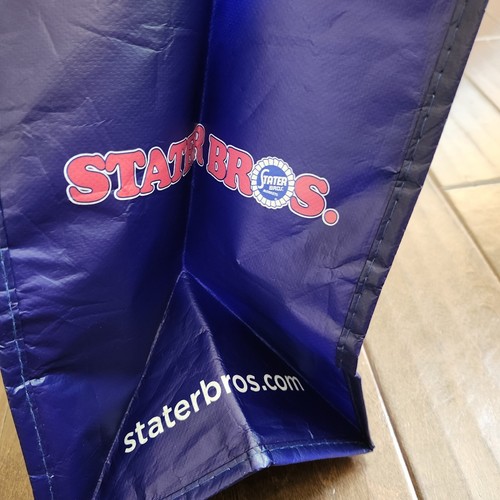 Stater Bros Purple Floral Reusable Shopping Bag - Afbeelding 6 van 9