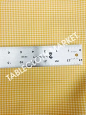 MINI CHECKERED GINGHAM POLYESTER FABRIC BY YARD 60" INCH PICNIC 6 Colors