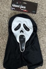 Ghostface Scream Mask Hoodie Adult XL Horrorcore Halloween Cosplay Slasher