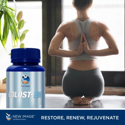NEW IMAGE COLOST-EM (60 Kapseln) Body's Natural Cellular Repair KOSTENLOSER V...