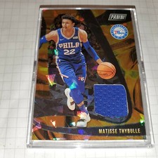 2019-20 PANINI PLAYER OF DAY MATISSE THYBULLE  GAME USED BASKETBALL CARD 33/99 $