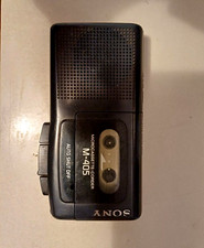 Mini Registratore Vocale Sony -M 405  Mini Cassetta Vintage + 1 Cassetta