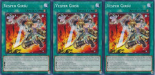 Vesper Girsu x3 INFO-EN064 YuGiOh! 1st Ed Common Playset