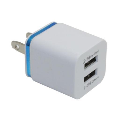 LOT of 10x 2Ports Dual USB AC Wall Charger for Samsung 3 4 iPhone 6 6s 5 4 3 5s - Picture 3 of 3