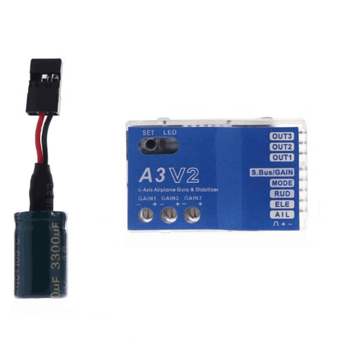 3-Axis Gyro Stabilizer RC Airplane Stabilizer for RC Model Aircraft - Picture 7 of 9
