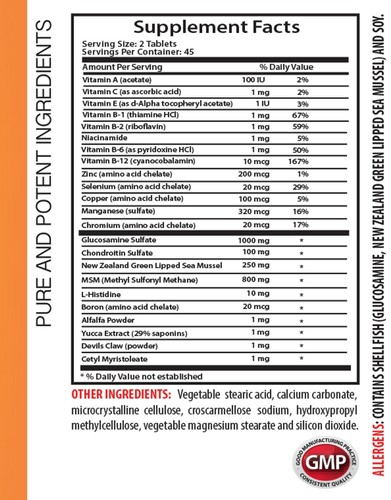 energy-boosting - JOINT MATRIX - zinc supplement 2BOTTLE - Picture 2 of 9