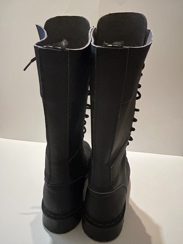 Solovair Womens Size US 9 UK 7 Airseal Women Vegetarian Shoes 14 Eye Tall Boots - Picture 4 of 12
