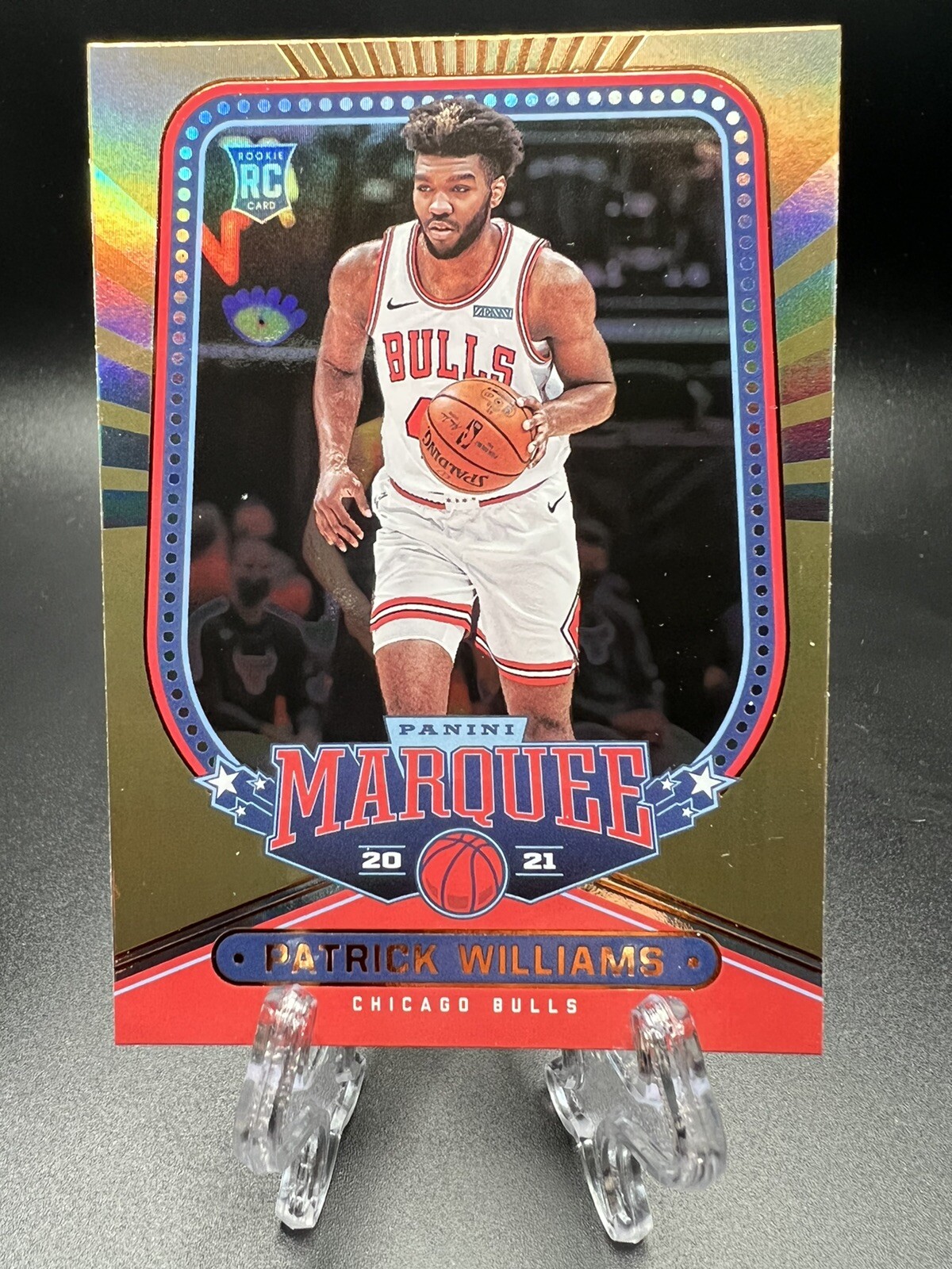 Patrick Williams 2020-21 Panini Chronicles Marquee Bronze RC #261 Chicago Bulls