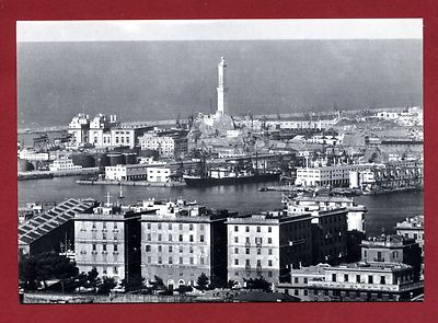 POSTCARD-LIGURIA - GENOA - LANTERN and PORT